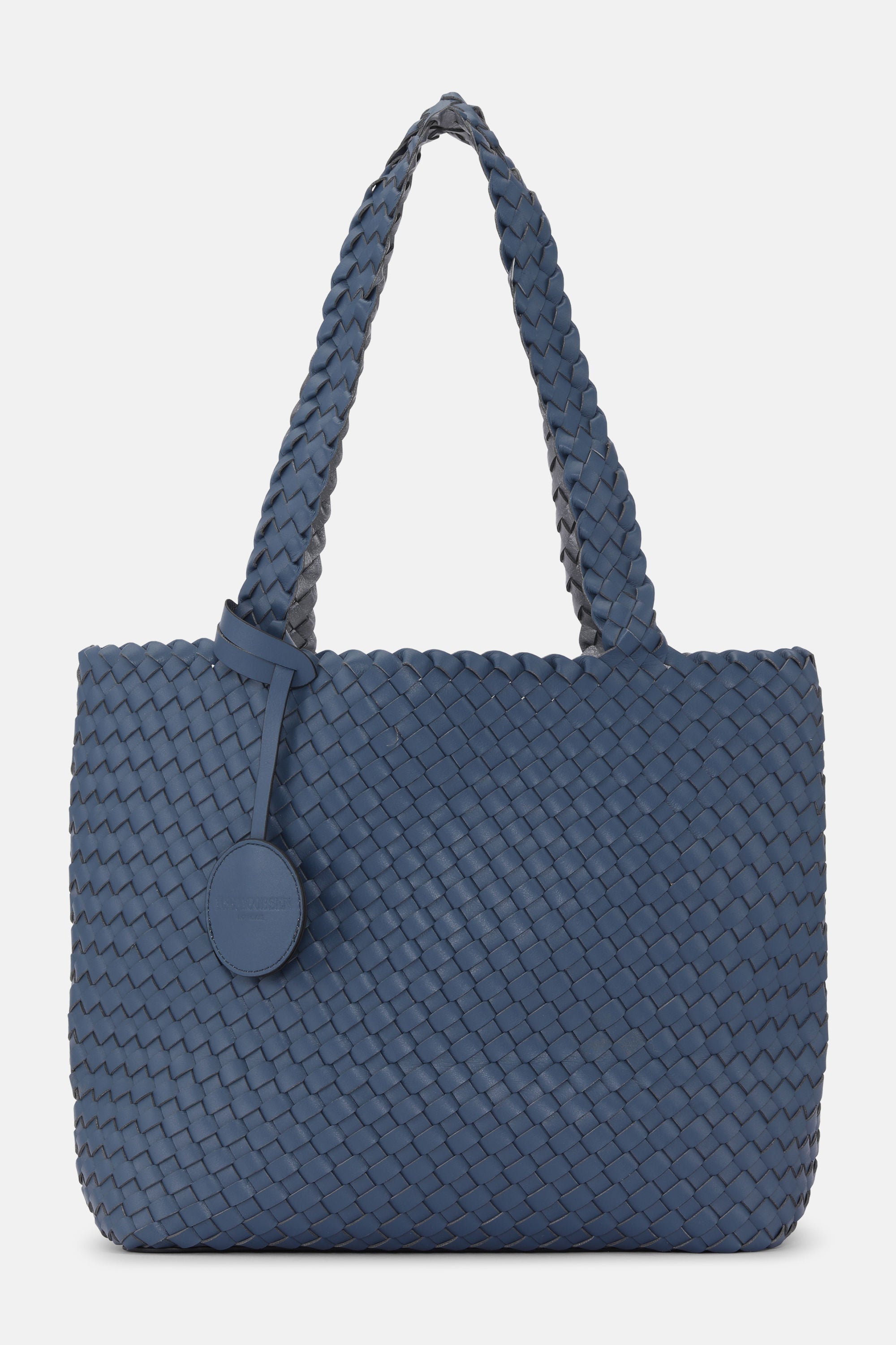 Tote Bag Geflochten - Orion Blue Antique Silver